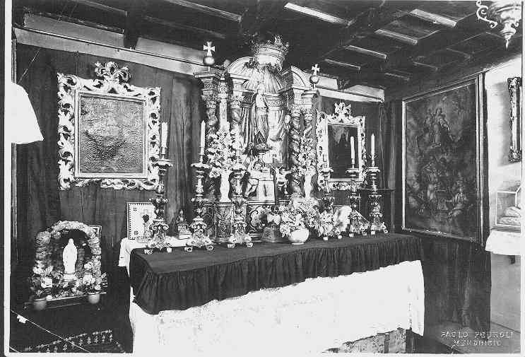 Mendrisio, Palazzo Torriani, l'antica Cappella