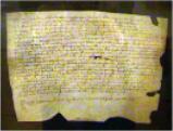 Pergamena di Papa Pio VII (1740  1823)