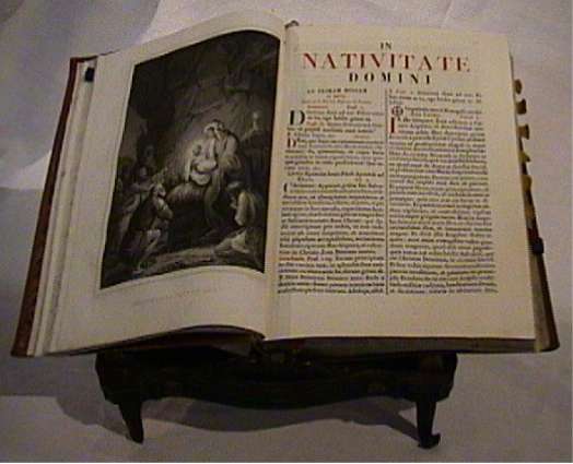 Altes Messbuch auf Lateinisch